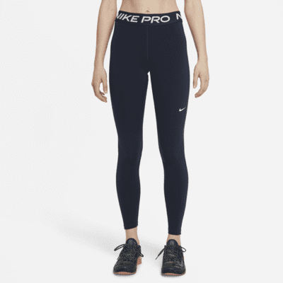 retrasar superávit Interior Nike Pro Women's Mid-Rise Mesh-Panelled Leggings. Nike BE