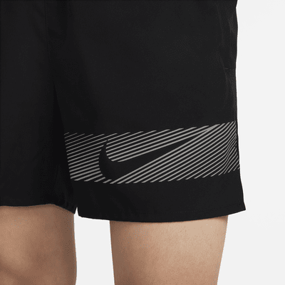 กางเกงวิ่งขาสั้น 5 นิ้วมีซับในผู้ชาย Dri-FIT Nike Challenger Flash