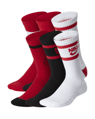 Детские носки Nike Everyday Kids' Cushioned Crew Socks (6 Pairs)