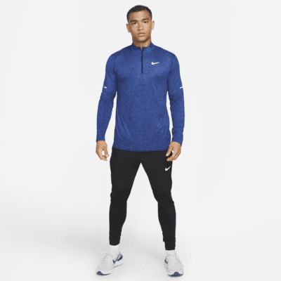 Nike Dri-FIT-Laufoberteil mit Halbreißverschluss für Herren