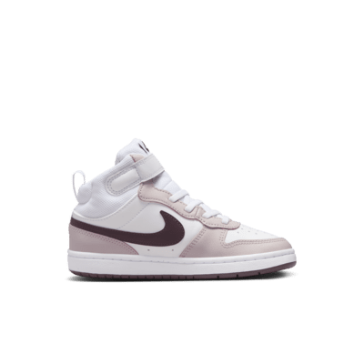 Tenis para niños de preescolar Nike Court Borough Mid 2