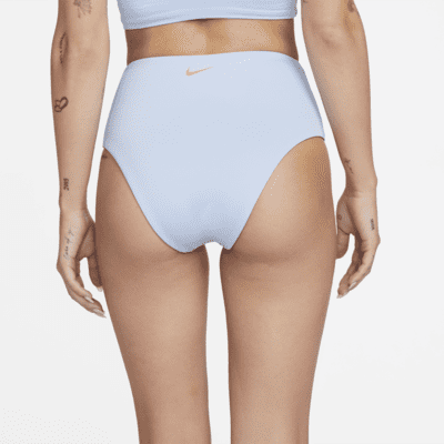 Parte inferior de traje de baño con cintura alta reversible Nike