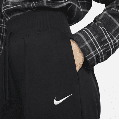 Pants de entrenamiento oversized de tiro alto para mujer Nike Sportswear Phoenix Fleece