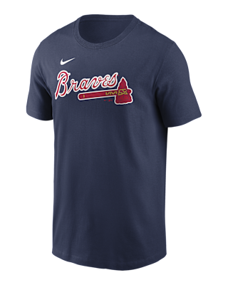 Мужская футболка Austin Riley Atlanta Braves Fuse Nike MLB