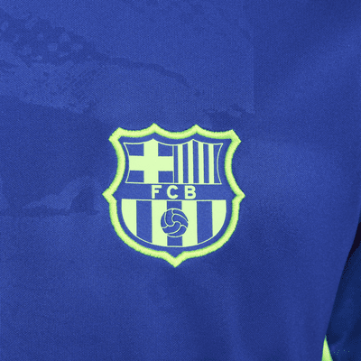 Maglia da calcio pre-partita Nike Dri-FIT FC Barcelona Academy Pro da uomo – Terza