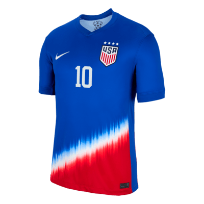 Jersey de fútbol Nike Dri-FIT de la selección nacional de fútbol femenino de Estados Unidos visitante 2024 Stadium Lindsey Horan para hombre