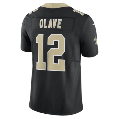 Jersey de fútbol americano Nike Dri-FIT de la NFL Limited para hombre Chris Olave New Orleans Saints