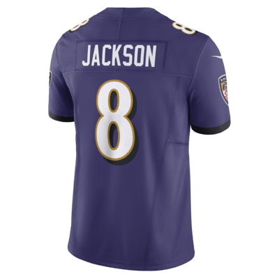 Jersey de fútbol americano Nike Dri-FIT de la NFL Limited para hombre Lamar Jackson Baltimore Ravens