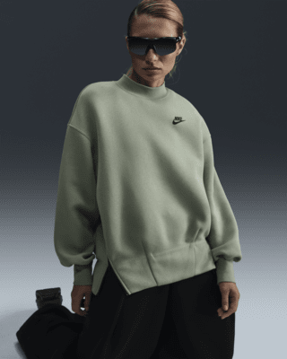 Женский свитшот Nike Sportswear Tech Fleece Oversized Crew-Neck