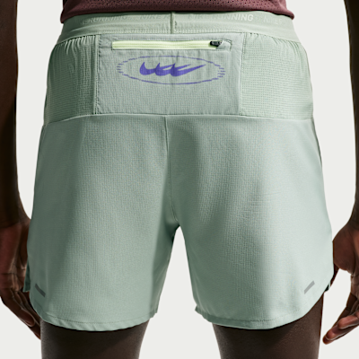 Shorts de correr Dri-FIT de 13 cm con forro de ropa interior para hombre Nike Stride