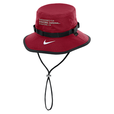 Gorro tipo pescador universitario Nike Dri-FIT para hombre Stanford Sideline Apex Gameday Boonie