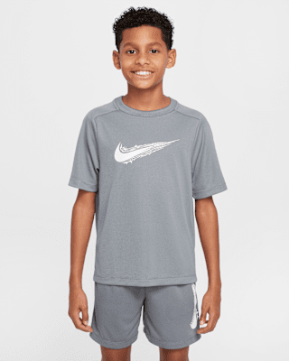Детские шорты Nike Multi Big Kids' (Boys') Dri-FIT Short-Sleeve Top