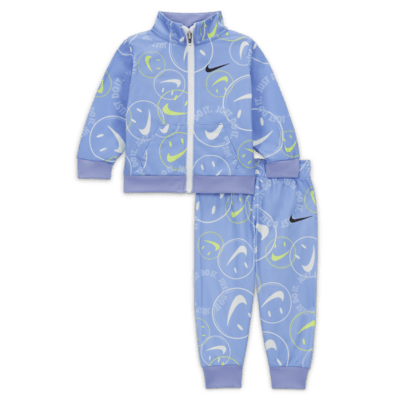 Nike Smiley Swoosh Printed Tricot Set Baby Tracksuit