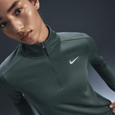 Nike Dri-FIT Pacer pullover med glidelås i halsen til dame