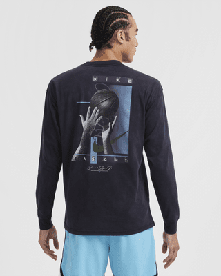 Мужская футболка Nike Max90 Long-Sleeve Basketball для баскетбола