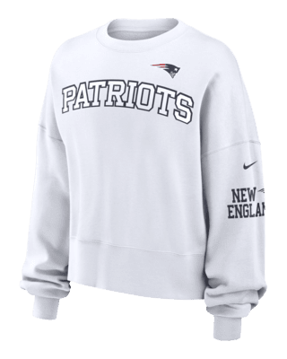 Женские  New England Patriots Nike NFL Pullover Crew