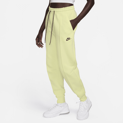 Women's Nike Sportswear Tech Fleece Pants 2XL Zipper White Black