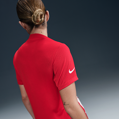 Primera equipación Academy Pro Atlético de Madrid Camiseta de manga corta de fútbol para antes del partido Nike Dri-FIT - Mujer