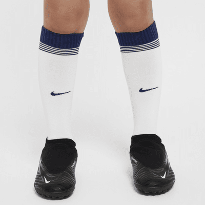 Tottenham Hotspur 2024/25 Stadium Home Younger Kids' Nike Football Replica 3-Piece Kit