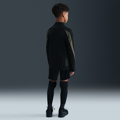 Treningowa bluza piłkarska dla dużych dzieci Paris Saint-Germain Academy Winter Warrior Nike Therma-FIT