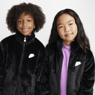 Nike Little Kids' Faux Fur Jacket