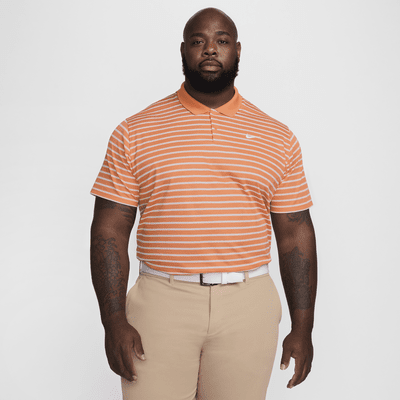 Polo de golf a rayas para hombre Nike Dri-FIT Victory