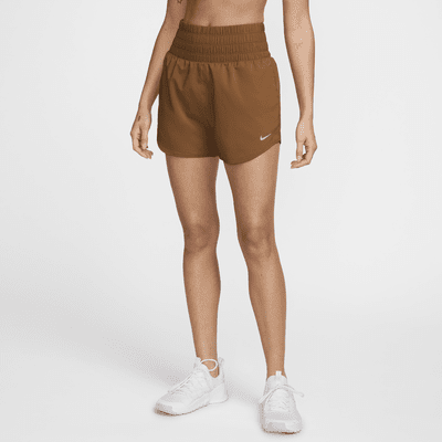 Nike One Women's Dri-FIT Ultra High-Waisted 3" Brief-Lined Shorts