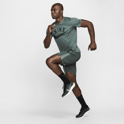 Nike Miler Dri-FIT Kurzarm-Laufoberteil für Herren