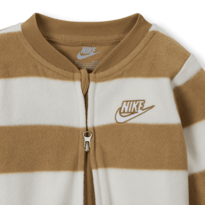 Nike Sportswear Club Baby (0-9M) Microfleece Footed Coverall