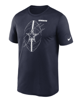 Men's Dallas Cowboys Nike White Legend Coaches Performance T-Shirt