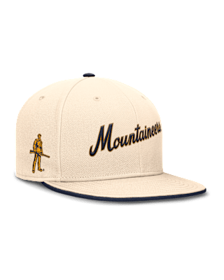 Мужская кепка West Virginia Mountaineers Primetime True Nike Dri-FIT College Fitted Hat