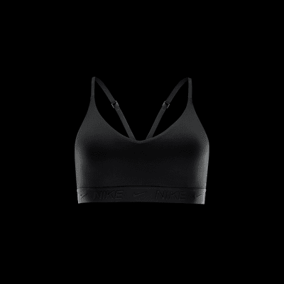 Brassière de sport réglable rembourrée à maintien léger Nike Indy pour femme