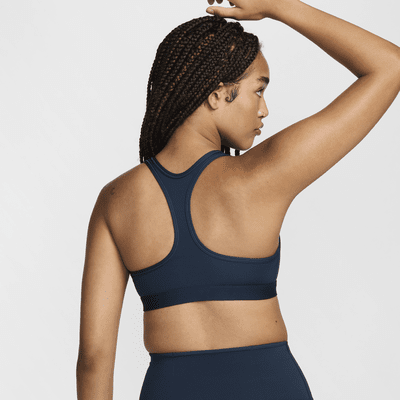 Bra deportivo sin almohadillas para mujer Nike Swoosh Light Support