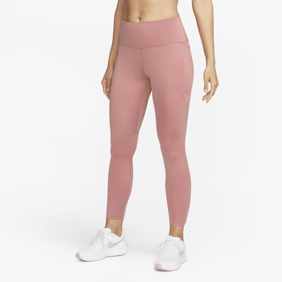 Nike Fast Women's Mid-Rise 7/8 Graphic Leggings with Pockets. Nike UK
