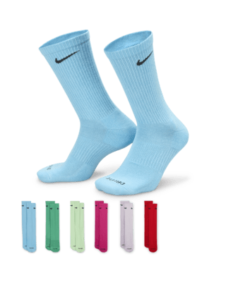 Unisex носки Nike Everyday Plus Cushioned Training Crew Socks (6 Pairs) для тренировок