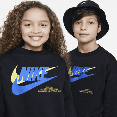 Nike Sportswear Icon Fleece Big Kids' Oversized Sweatshirt