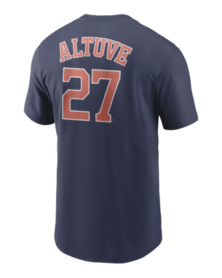 Houston Astros Altuve 27 Tshirt Fan Gear Medium