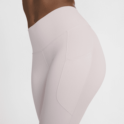 Leggings tiro alto de 7/8 con bolsillos para mujer Nike One