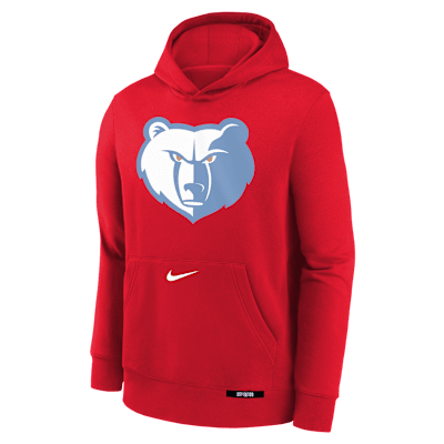 Memphis Grizzlies Club City Edition Big Kids' Nike NBA Pullover Hoodie