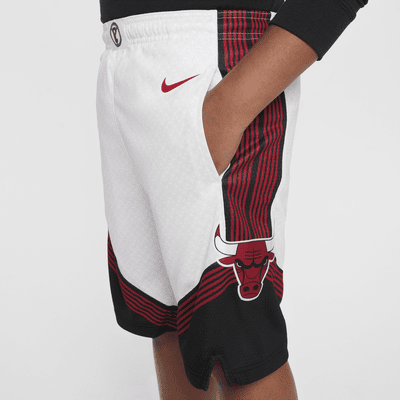 Chicago Bulls Nike Dri-FIT NBA Swingman Shorts für ältere Kinder