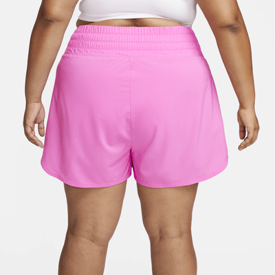 Nike Dri-FIT One Women's Ultra High-Waisted 3" Brief-Lined Shorts (Plus Size)