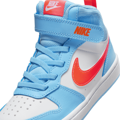 Nike Court Borough Mid 2 Little Kids' Shoes