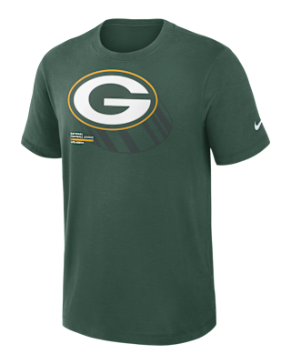Мужская футболка Green Bay Packers Slub Nike Dri-FIT NFL
