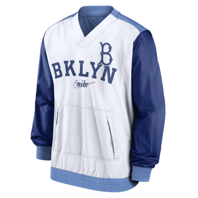 Nike Rewind Warm Up (MLB Brooklyn Dodgers) Men's Pullover Jacket. Nike.com