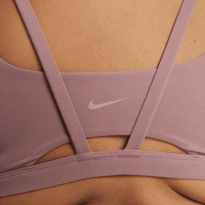 Bra deportivo con almohadilla de baja sujeción para mujer (talla grande) Nike Zenvy Strappy