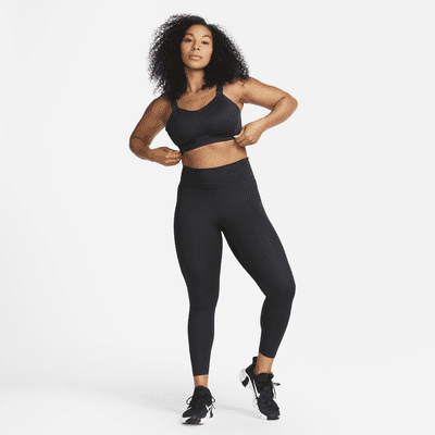 Bra deportivo de alta sujeción ajustable con almohadilla para mujer Nike Alpha