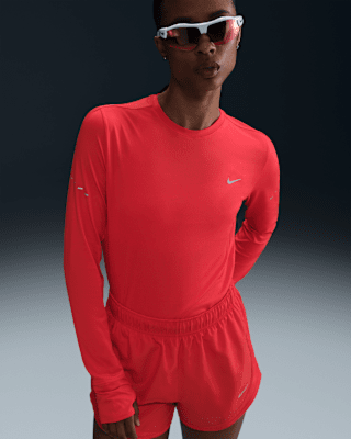 Женские  Nike Swift Dri-FIT UV Long-Sleeve Crew-Neck Top для бега