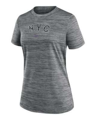 Женская футболка New York Mets Authentic Collection City Connect Practice Velocity Nike Dri-FIT MLB