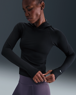 Женские  Nike Universa Dri-FIT Slim Hooded Long-Sleeve Top