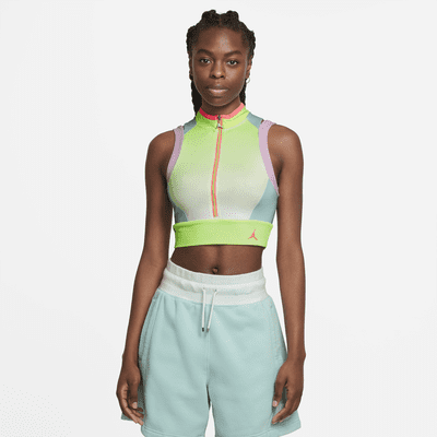 womens jordan crop top
